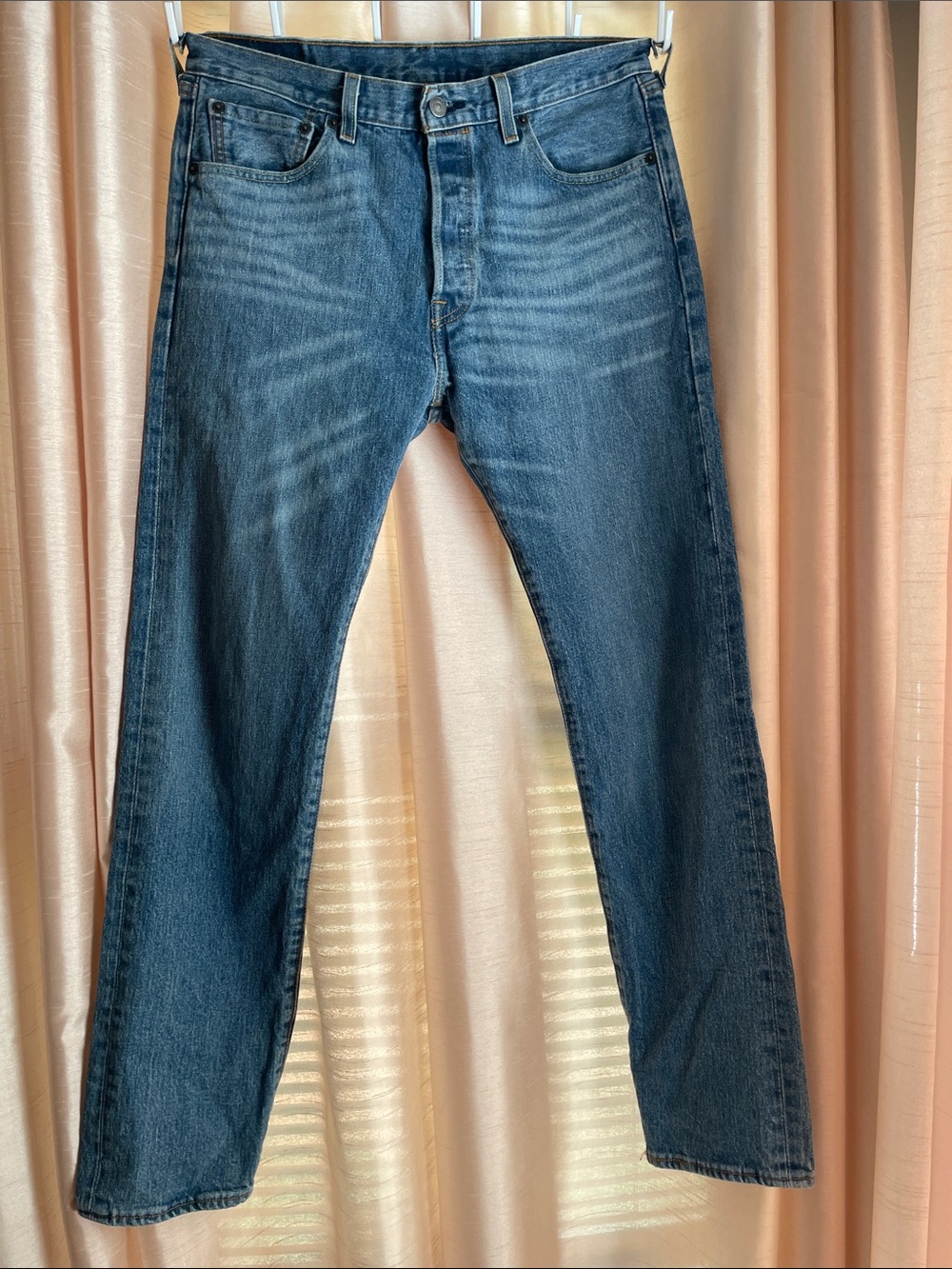 Levi's Men's 501 Blue Original Fit Jeans